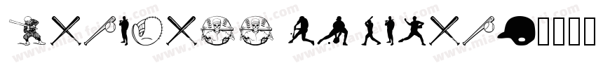 Baseball in Texas字体转换